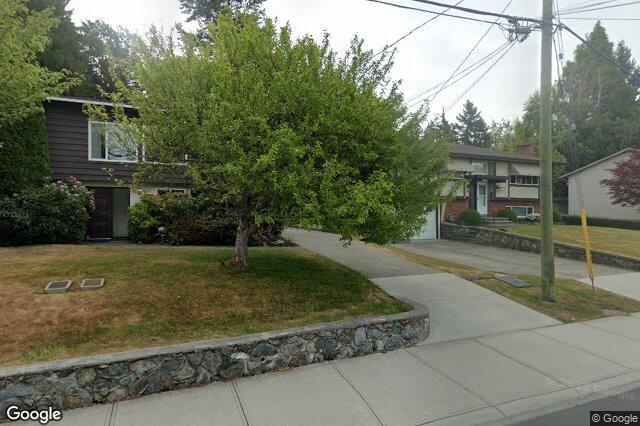 Street view of 3883 Ansell Rd, Saanich