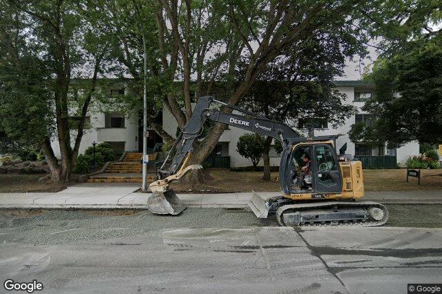 Street view of 302 – 3880 Shelbourne St, Saanich