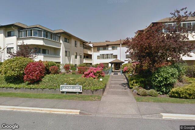 Street view of 104 – 3900 Shelbourne St, Saanich