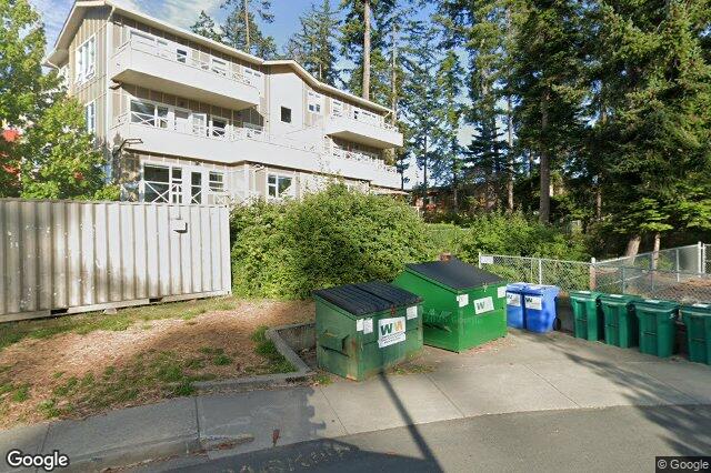 Street view of 208 – 1900 Watkiss Way, View Royal