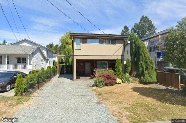Street view of 842 Canterbury Rd, Saanich