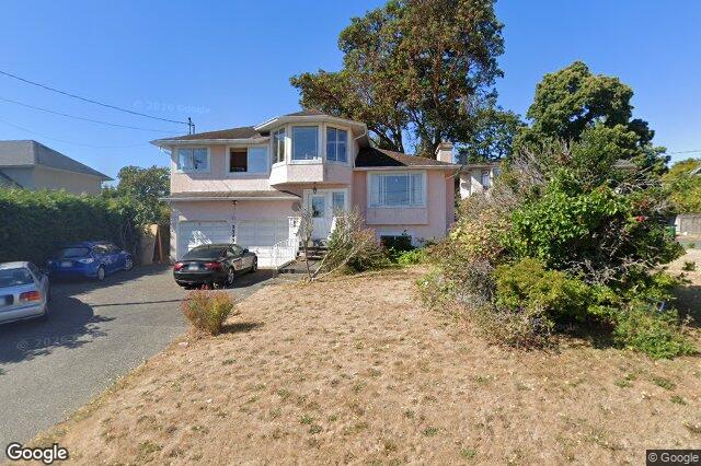 Street view of 2343 Edgelow St, Saanich