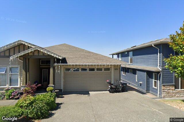 Street view of 4021 Blackberry Lane, Saanich