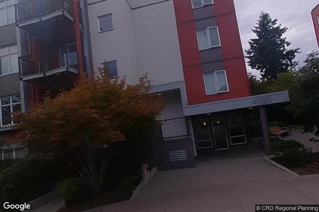 Street view of 205 – 4030 Borden St, Saanich