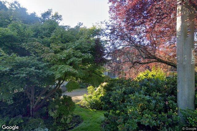 Street view of 4005 Locarno Lane, Saanich