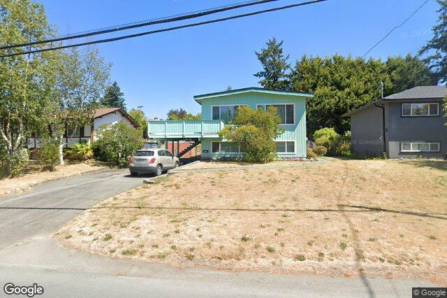 Street view of 4069 Cedar Hill Cross Rd, Saanich
