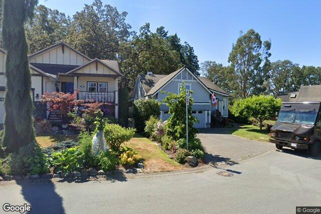Street view of 783 Rogers Way, Saanich