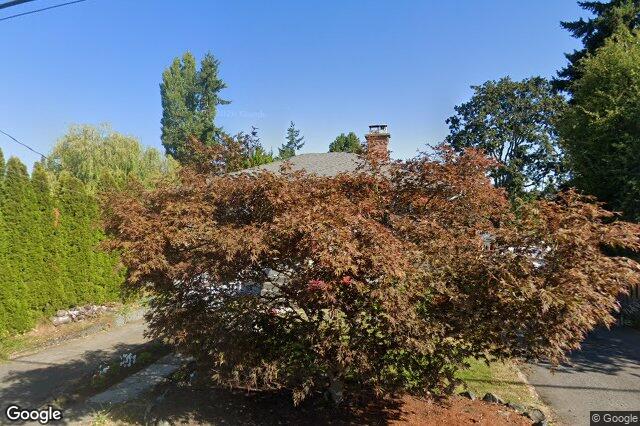 Street view of 610 Baker St, Saanich