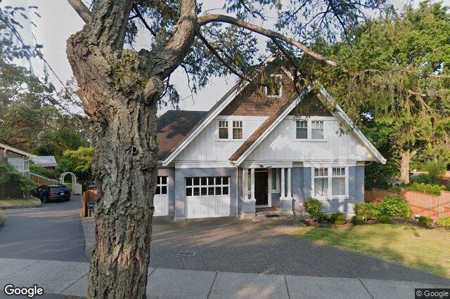 Street view of 1543 Mt. Douglas Cross Rd, Saanich