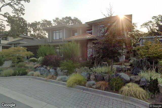Street view of 4105 Alberg Lane, Saanich