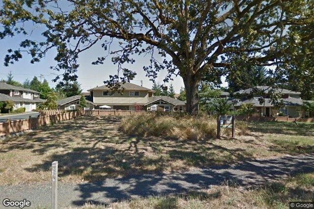 Street view of 10 – 4165 Rockhome Gdns, Saanich