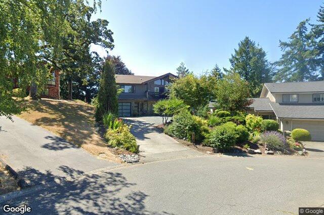 Street view of 4186 Kashtan Pl, Saanich