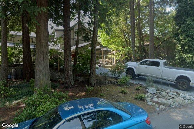 Street view of 4468 Autumnwood Lane, Saanich