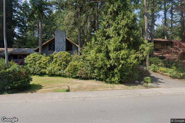 Street view of 4482 Emily Carr Dr, Saanich