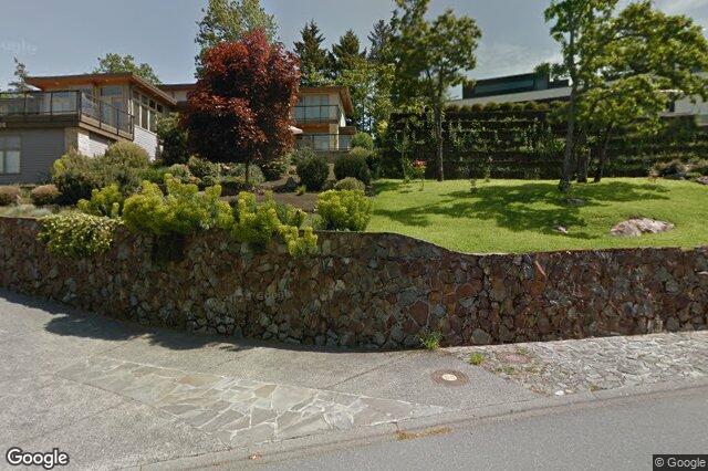 Street view of 908 Cobblestone Lane, Saanich
