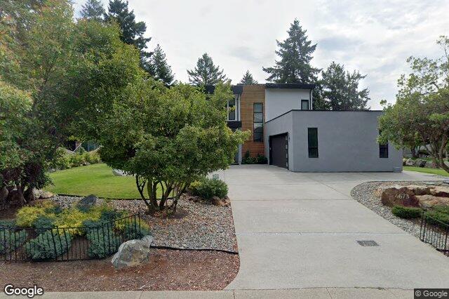 Street view of 4673 Boulderwood Dr, Saanich