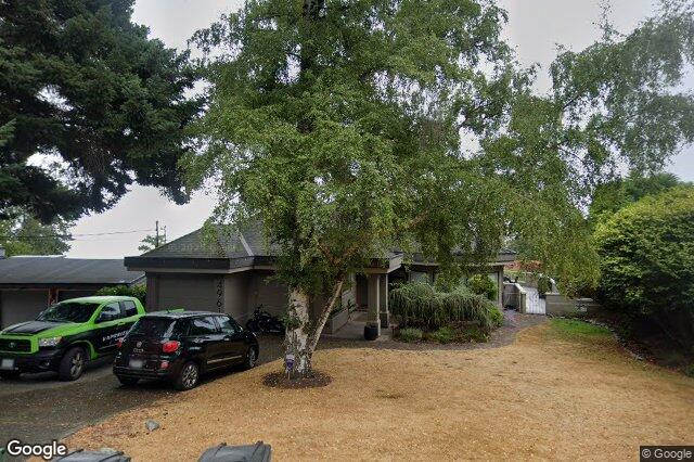 Street view of 4961 Lochside Dr, Saanich