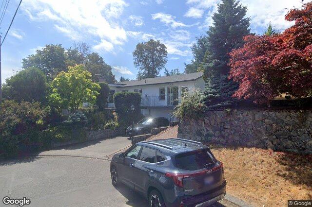 Street view of 5054 Catalina Terr, Saanich