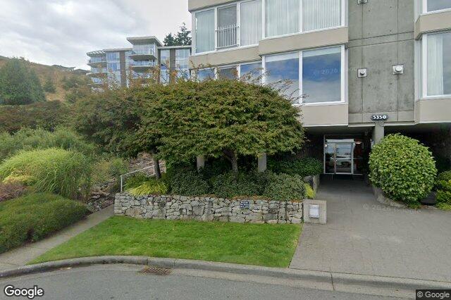 Street view of 204 – 5350 Sayward Hill Cres, Saanich