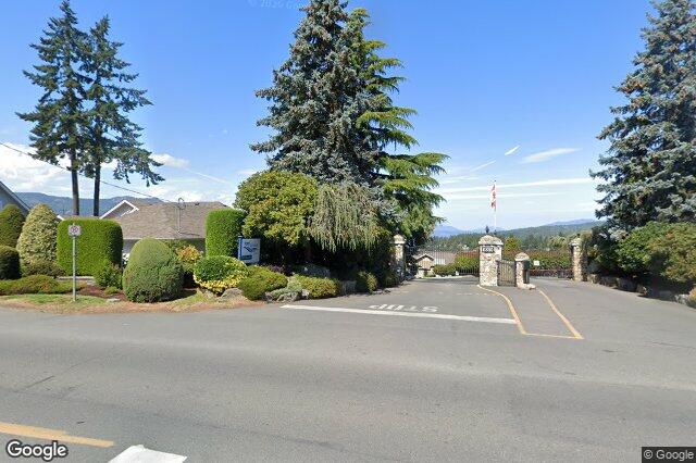 Street view of 106 – 6880 Wallace Dr, Central Saanich