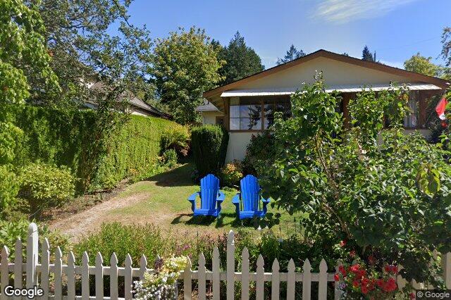 Street view of 6985 Anglers Lane, Central Saanich