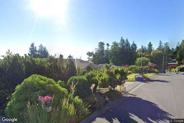 Street view of 7012 Island View Pl, Central Saanich