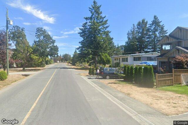 Street view of 107 – 1196 sluggett Rd, Central Saanich