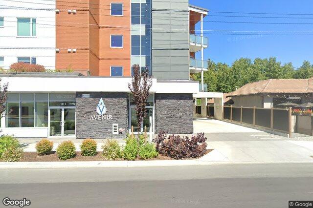 Street view of 101 – 7098 Wallace Dr, Central Saanich