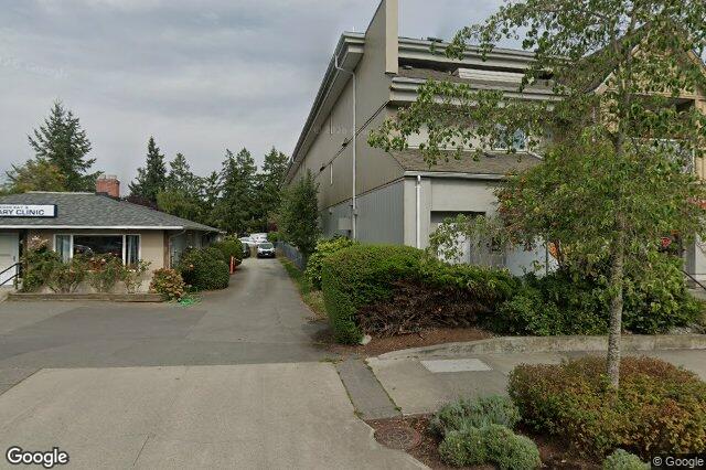 Street view of 302 – 7143 West Saanich Rd, Central Saanich