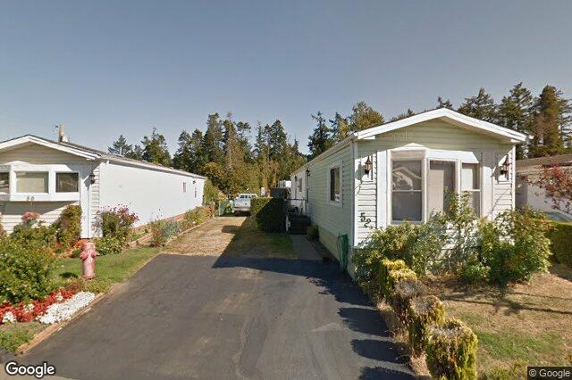 Street view of 52 – 7701 Central Saanich Rd, Central Saanich