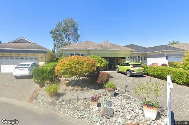 Street view of 7952 Polo Park Cres, Central Saanich