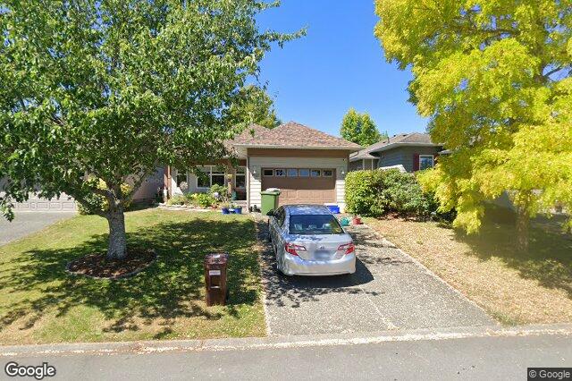 Street view of 7972 Polo Park Cres, Central Saanich