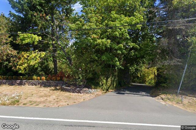Street view of 8401 Lochside Dr, Central Saanich