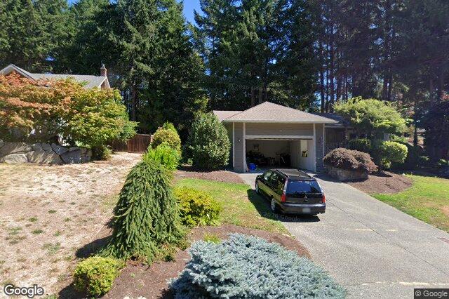 Street view of 1636 Barrett Dr, North Saanich