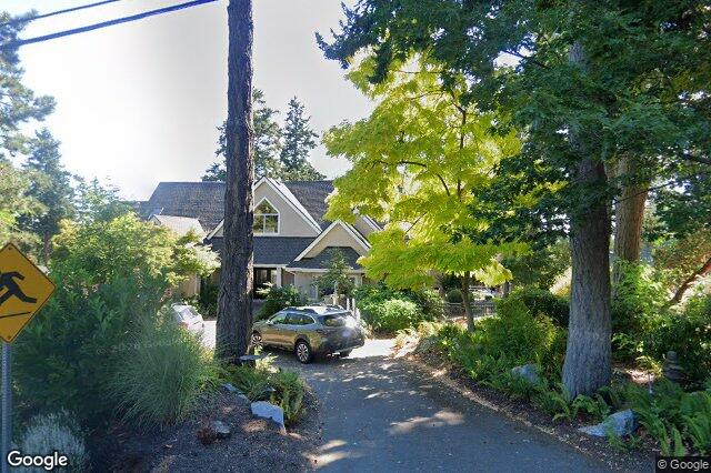 Street view of 8635 Emard Terr, North Saanich