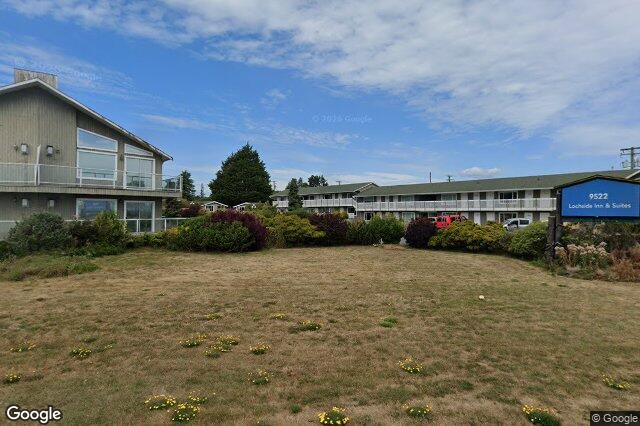 Street view of 306 – 9522 Lochside Dr, Sidney