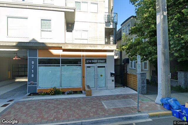 Street view of 203 – 9716 Third St, Sidney