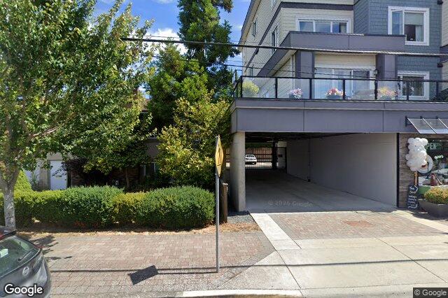 Street view of 203 – 9717 First St, Sidney
