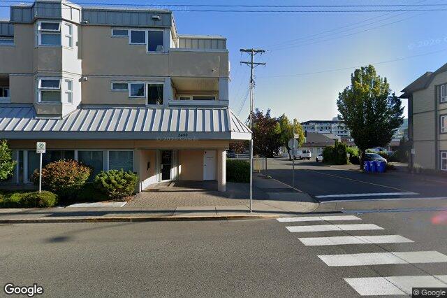 Street view of 204 – 2490 Bevan Ave, Sidney