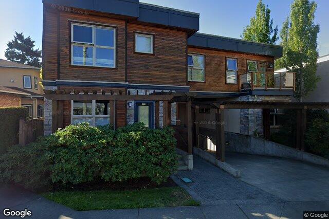 Street view of 204 – 10421 Resthaven Dr, Sidney