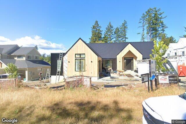 Street view of 10630 Derrick Rd, North Saanich