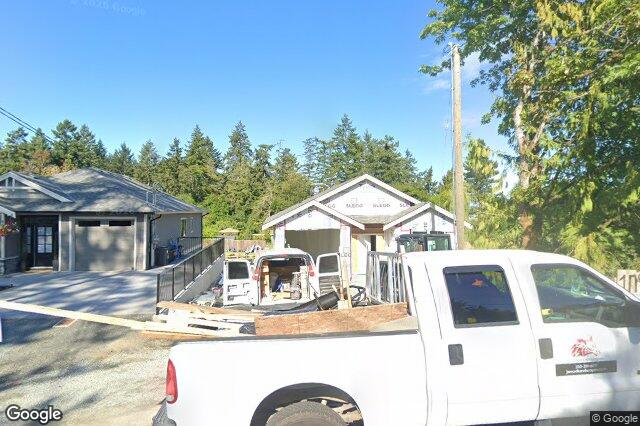 Street view of 10950 Chalet Rd, North Saanich
