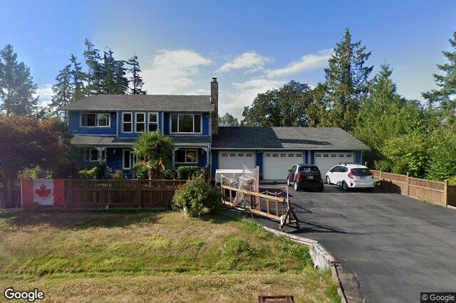 Street view of 839 Clayton Rd, North Saanich