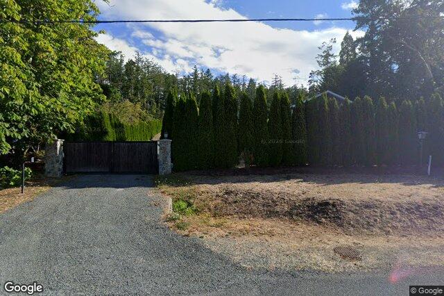 Street view of 11325 Chalet Rd, North Saanich