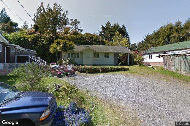 Street view of 520 Malon Lane, Tofino