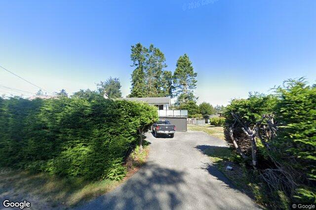 Street view of 7030 Deerlepe Rd, Sooke