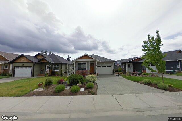 Street view of 6559 Arranwood Dr, Sooke