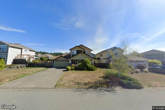 Street view of 2427 Driftwood Dr, Sooke
