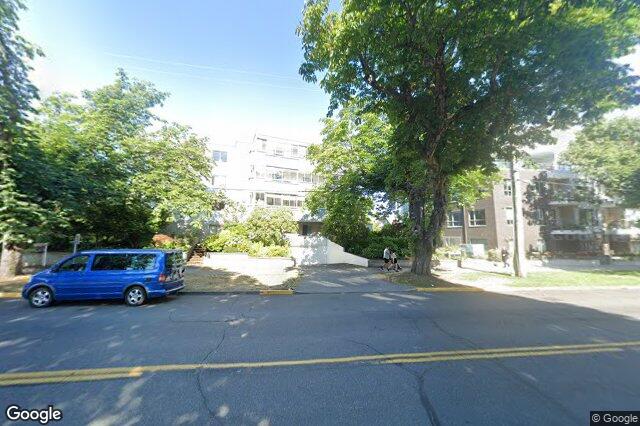Street view of 207 – 1050 Park Blvd, Victoria
