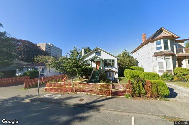 Street view of 525 Simcoe St, Victoria